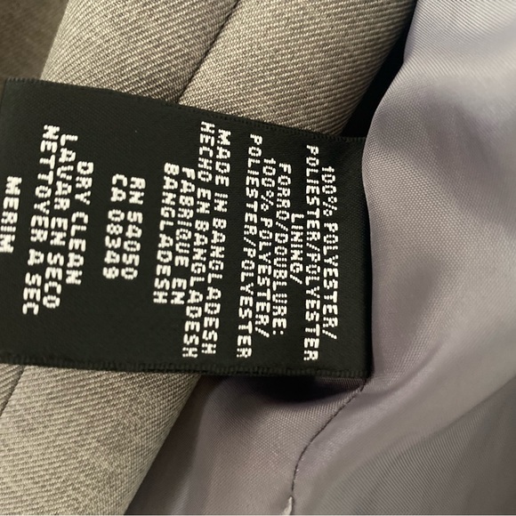 Nine West Women’s Pant Suit Grey Color Size 4 - Picture 5 of 16